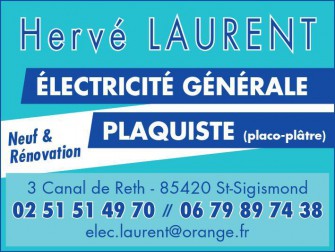 LAURENT Hervé, Electricien en Vendée