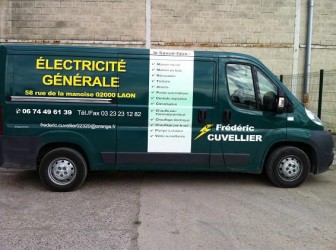 FREDERIC CUVELLIER, Electricien dans l'Aisne